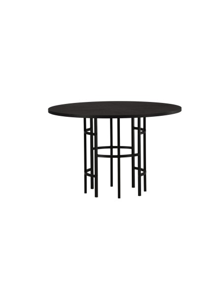 Runt matbord Copenhagen, Ø115 cm, Svart