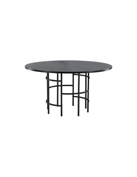 Runt matbord Copenhagen, Ø140 cm, Svart