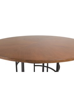 Runt matbord Copenhagen, Ø140 cm, Brun 2