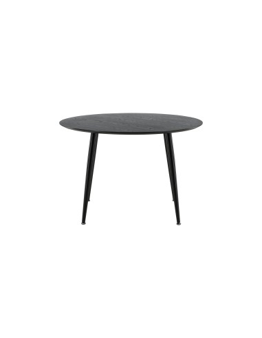 Runt matbord Dipp, Ø115 cm, Svart