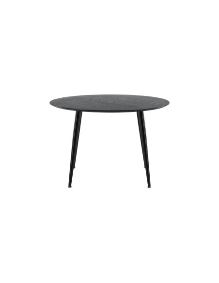 Runt matbord Dipp, Ø115 cm, Svart