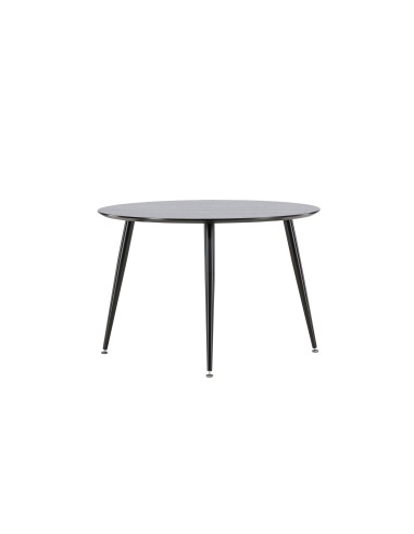 Runt matbord Dipp, Ø115 cm, Svart
