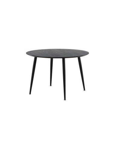 Runt matbord Dipp, Ø115 cm, Svart