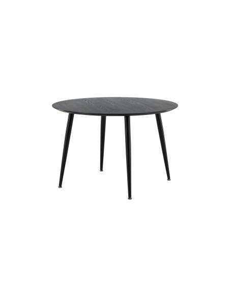 Runt matbord Dipp, Ø115 cm, Svart