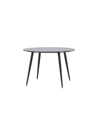 Runt matbord Dipp, Ø115 cm, Svart