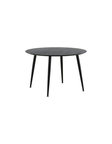 Runt matbord Dipp, Ø115 cm, Svart