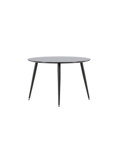 Runt matbord Dipp, Ø115 cm, Svart