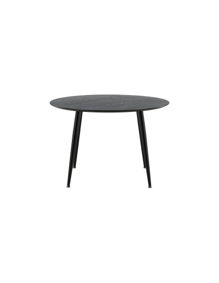 Runt matbord Dipp, Ø115 cm, Svart