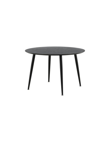 Runt matbord Dipp, Ø115 cm, Svart