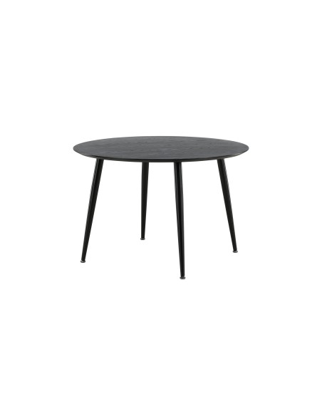 Runt matbord Dipp, Ø115 cm, Svart