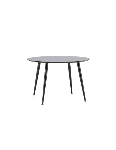 Runt matbord Dipp, Ø115 cm, Svart