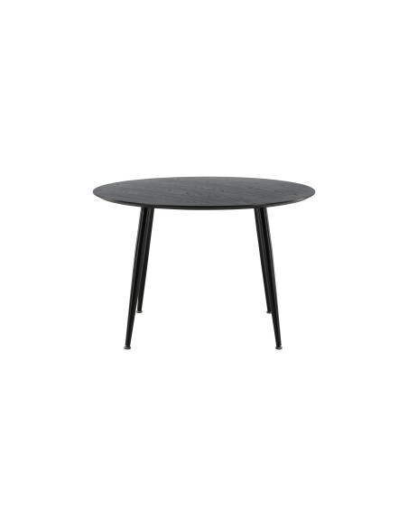 Runt matbord Dipp, Ø115 cm, Svart