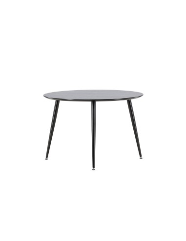 Runt matbord Dipp, Ø115 cm, Svart