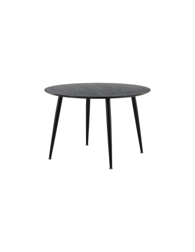 Runt matbord Dipp, Ø115 cm, Svart