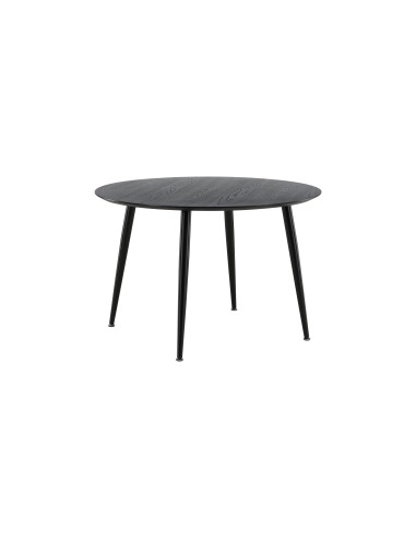 Runt matbord Dipp, Ø115 cm, Svart