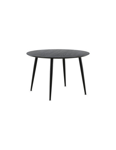 Runt matbord Dipp, Ø115 cm, Svart