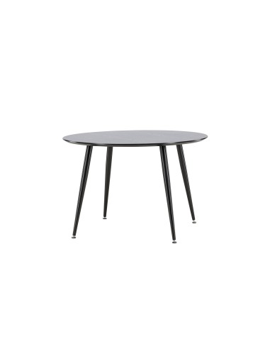 Runt matbord Dipp, Ø115 cm, Svart