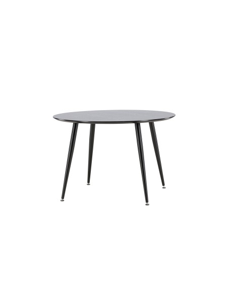 Runt matbord Dipp, Ø115 cm, Svart