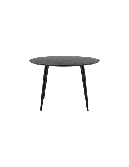 Runt matbord Dipp, Ø115 cm, Svart