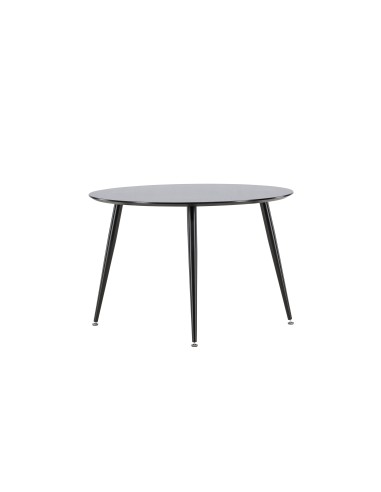 Runt matbord Dipp, Ø115 cm, Svart