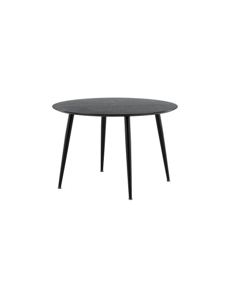 Runt matbord Dipp, Ø115 cm, Svart