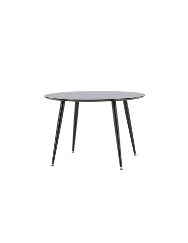 Runt matbord Dipp, Ø115 cm, Svart