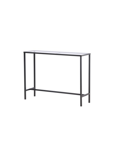 Sidobord Dipp, 100 × 30 cm, Svart