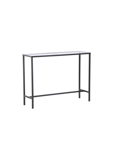 Sidobord Dipp, 100 × 30 cm, Svart