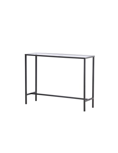 Sidobord Dipp, 100 × 30 cm, Svart