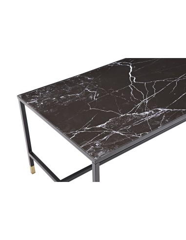Soffbord Dipp, 130 × 60 cm, Svart