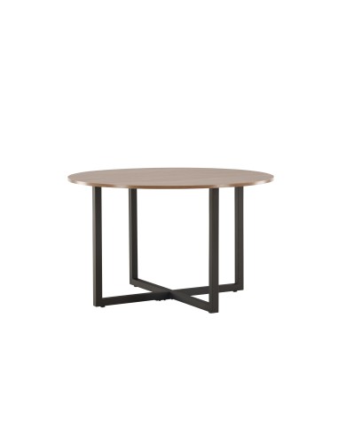 Runt matbord Durango, Ø120 cm, Valnöt