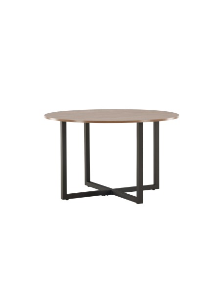 Runt matbord Durango, Ø120 cm, Valnöt
