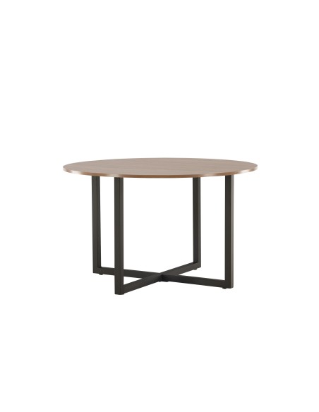 Runt matbord Durango, Ø120 cm, Valnöt