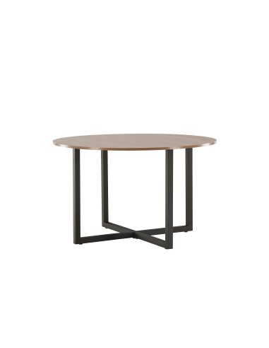 Runt matbord Durango, Ø120 cm, Valnöt