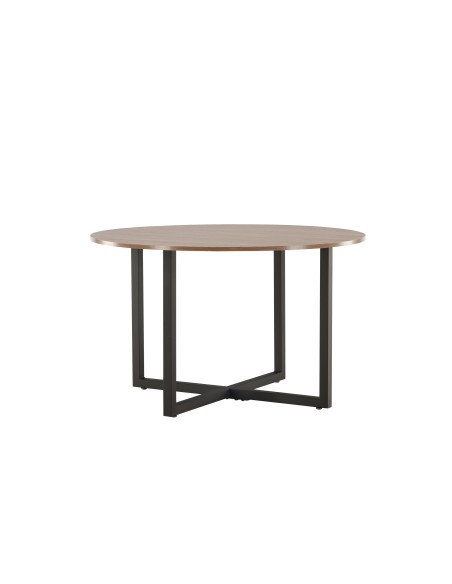 Runt matbord Durango, Ø120 cm, Valnöt