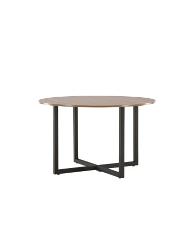 Runt matbord Durango, Ø120 cm, Valnöt