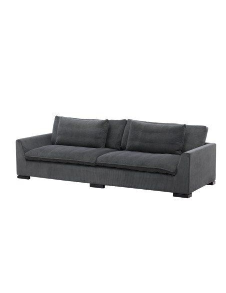 3-sitssoffa Durham 3-Sits, Dark Grå