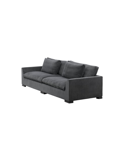 3-sitssoffa Durham 3-Sits, Dark Grå