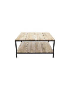 Soffbord Cirebon, 80 × 80 cm, Natur