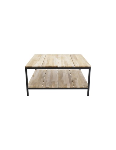 Soffbord Cirebon, 80 × 80 cm, Natur