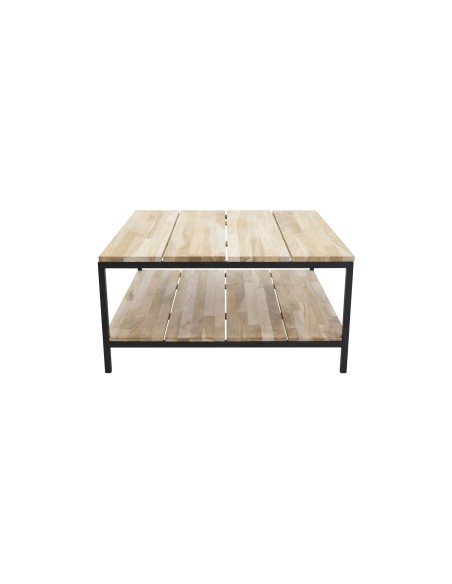 Soffbord Cirebon, 80 × 80 cm, Natur