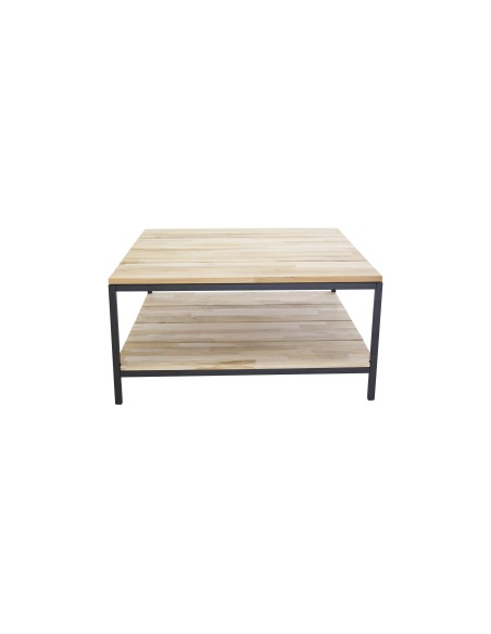 Soffbord Cirebon, 80 × 80 cm, Natur