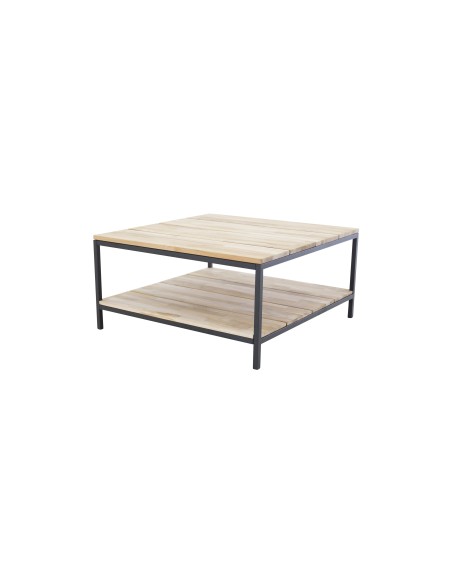 Soffbord Cirebon, 80 × 80 cm, Natur
