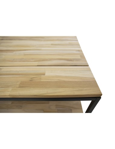 Soffbord Cirebon, 80 × 80 cm, Natur