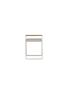 Sidobord Clarin Bord, 43 × 43 cm, Beige