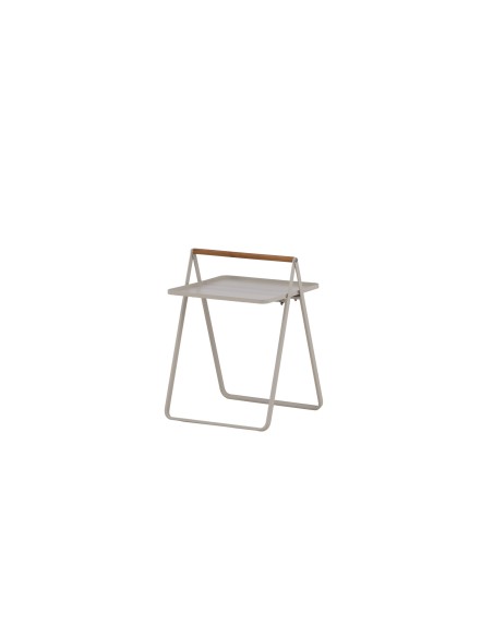 Sidobord Clarin Bord, 43 × 43 cm, Beige