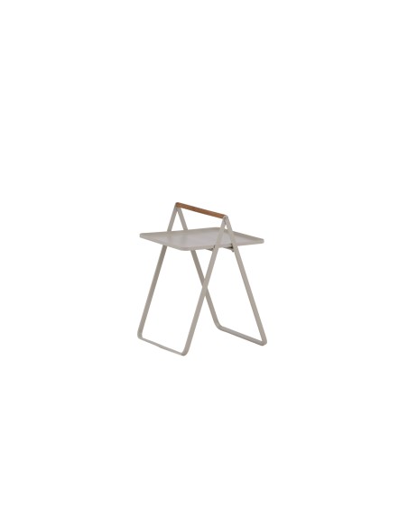 Sidobord Clarin Bord, 43 × 43 cm, Beige