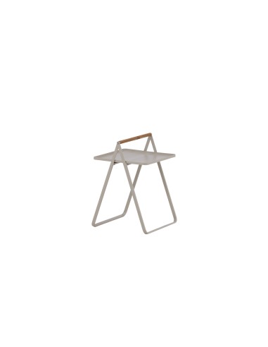 Sidobord Clarin Bord, 43 × 43 cm, Beige