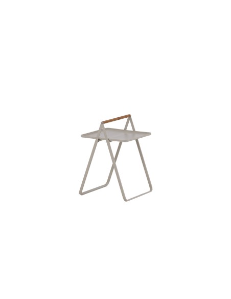 Sidobord Clarin Bord, 43 × 43 cm, Beige