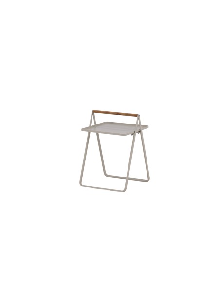 Sidobord Clarin Bord, 43 × 43 cm, Beige